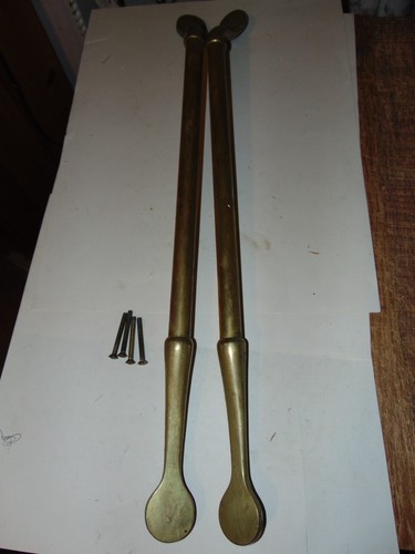 Vintage pair brass - pair,
